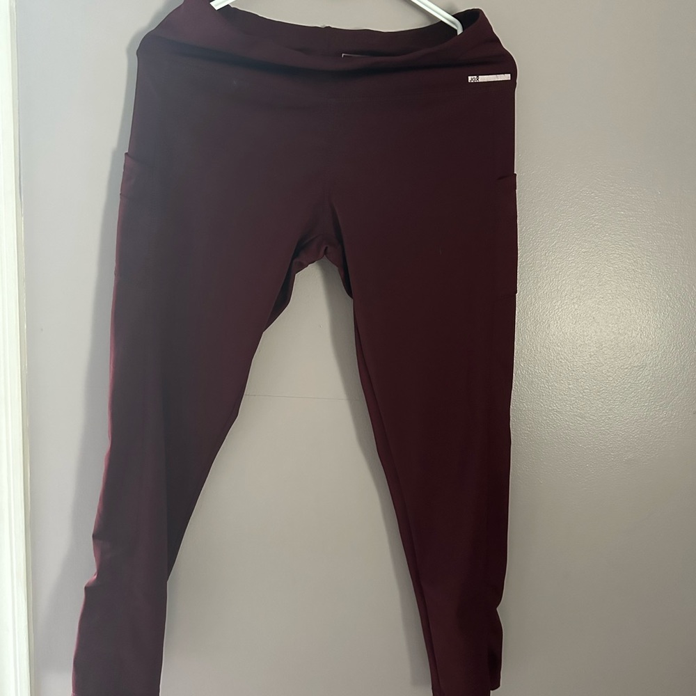 JGX Maroon Leggings